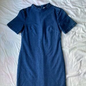 Blue Denim Mini Dress size small